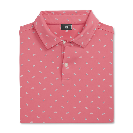 Athletic Fit Paisley Lisle