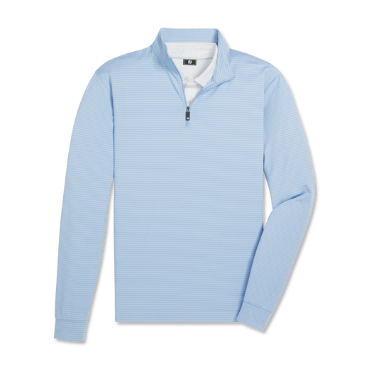 Shadow Stripe Quarter-Zip Mid-Layer