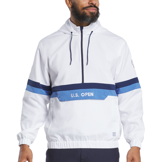 2025 U.S. Open Lined Windbreaker Half-Zip Hoodie